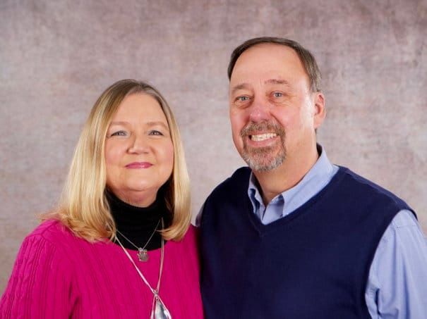 David Lawrence, Lead Pastor of Lucy Baptist Church, with his wife Karen.
